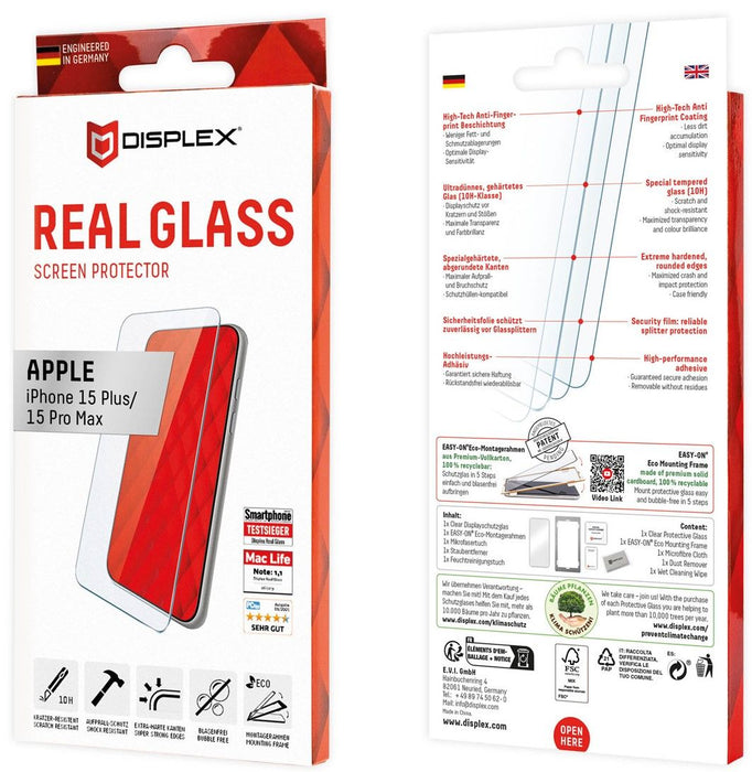 Display protector Displex iPhone 15 Plus/15 Pro Max 2D