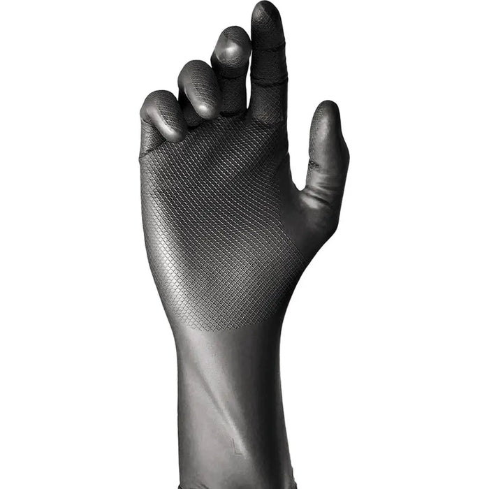 Disposable Gloves JUBA Black Powder-free Box (50 Units) - Почистване Прахосмукачки И Гладене<<<Дом