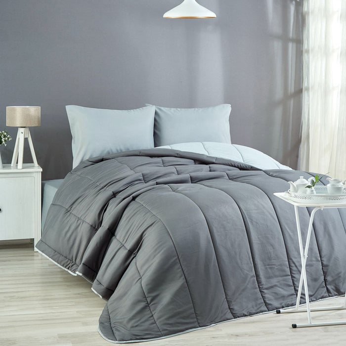 LIGHTWEIGHT BLANKET DITEX 150X210 CM MF GRAPHITE 300 GR/M2