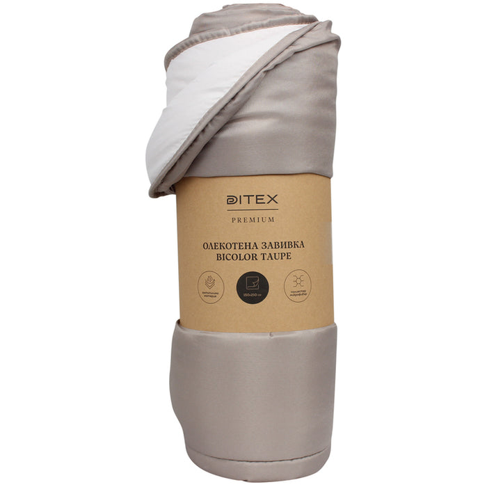 LIGHTWEIGHT BLANKET DITEX 200X210 CM MF BEIGE 300 GR/M2