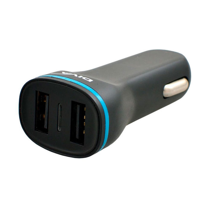 CHARGER 12V DIVA 2XUSB-A 3.1A