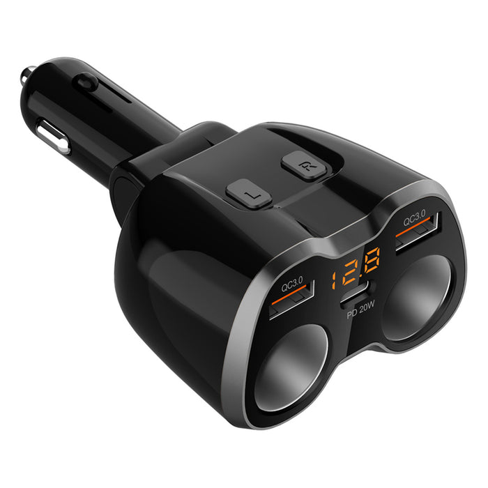 DIVA 2XUSB-A(QC3.0)+TYPE-C 12V CH32C
