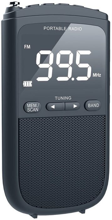 Portable radio DIVA RETRO MP3 GRAY
