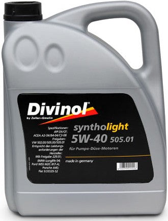 DIVINOL SINTHOLIGHT 505.01 5W-40 5L
