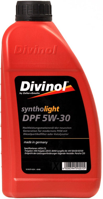DIVINOL SYNTHOLIGHT DPF 5W-30 1L