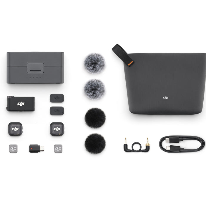 MICROPHONE DJI MIC 3 (2TX+1RX +Charging)