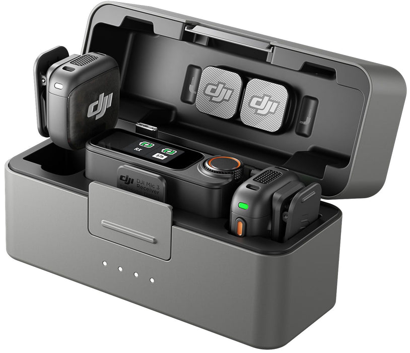 MICROPHONE DJI MIC 3 (2TX+1RX +Charging)