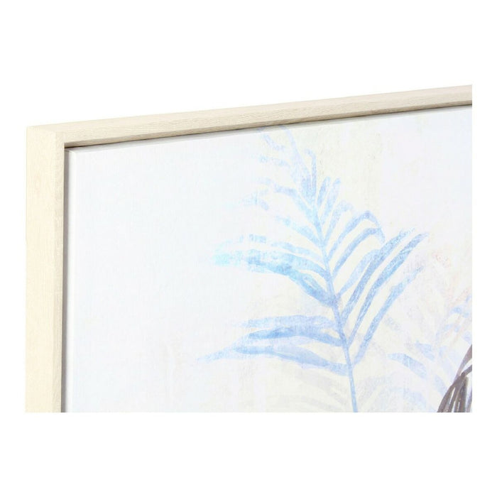 Canvas DKD Home Decor polystyrene Canvas Plant