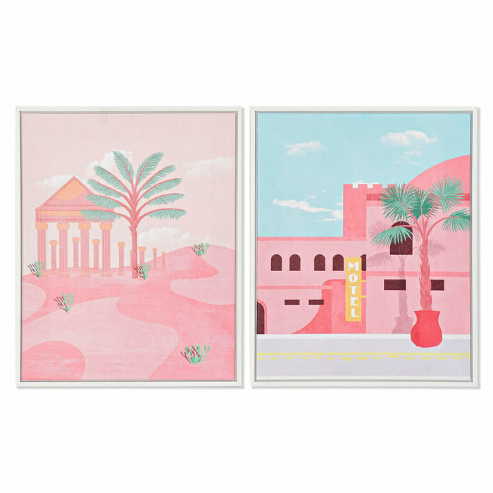 Canvas DKD Home Decor polystyrene Canvas 40 x 2,5 x 50 cm