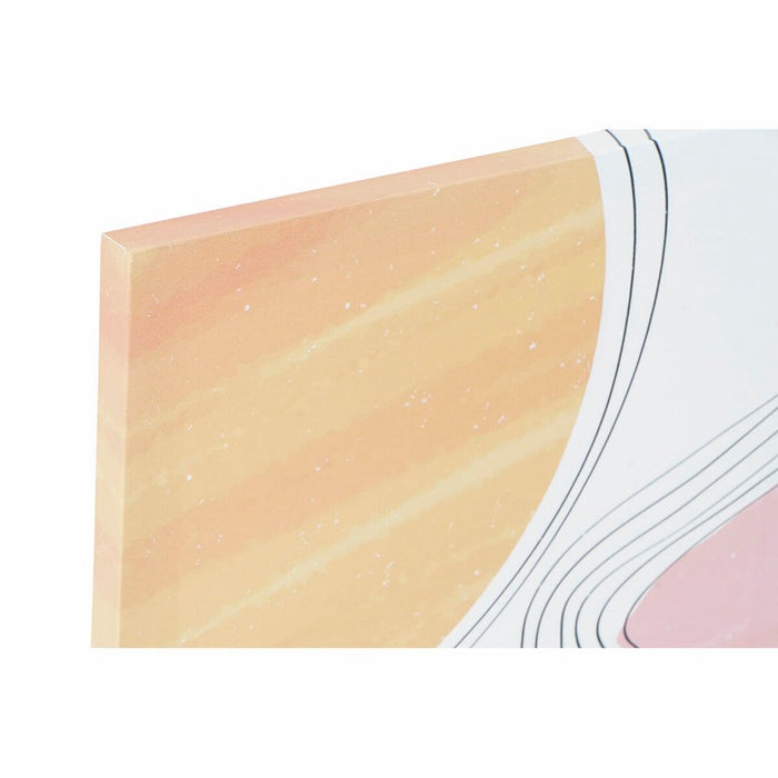 Canvas DKD Home Decor Canvas MDF Wood 30 x 1,8 x 40 cm (3 Pieces)