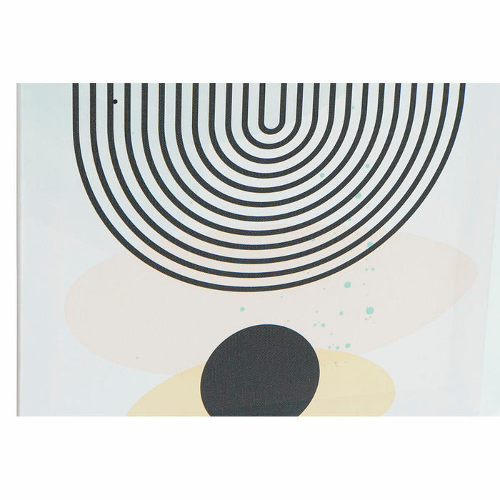 Canvas DKD Home Decor Canvas MDF Wood 30 x 1,8 x 40 cm