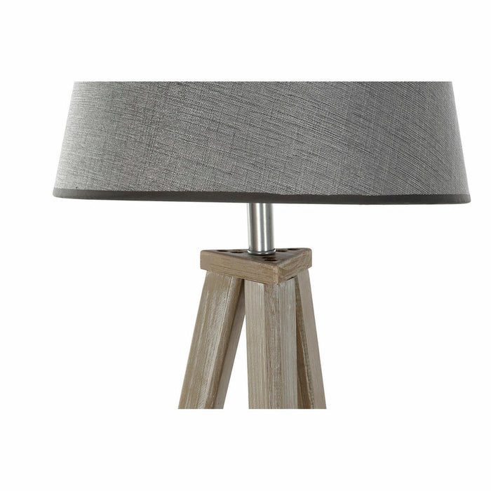 Floor Lamp DKD Home Decor 40 x 40 x 154 cm Natural Grey Brown 250 V 60 W Pinewood (2 Units)