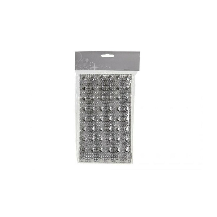 Christmas garland DKD Home Decor Golden Silver PVC 150 x 12 x 0,1 cm