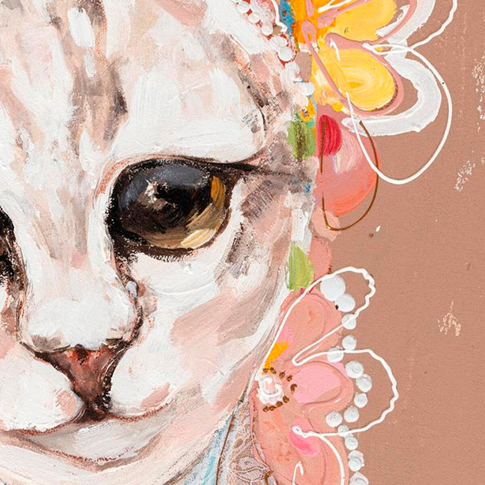 Canvas DKD Home Decor Pinewood Canvas 90 x 3,7 x 90 cm