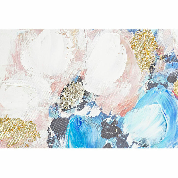 Canvas DKD Home Decor Pinewood Canvas 100 x 3,5 x 100 cm