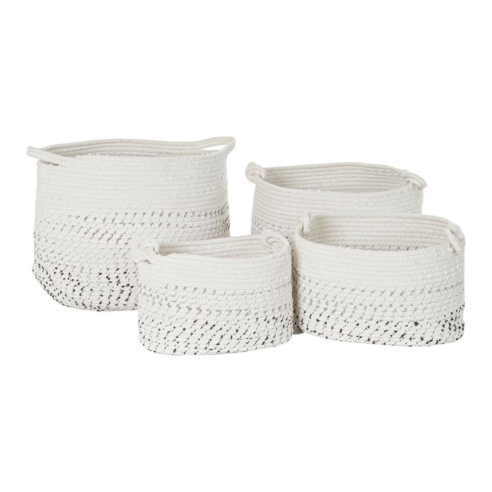 Basket set DKD Home Decor Boho 36 x 36 x 33 cm