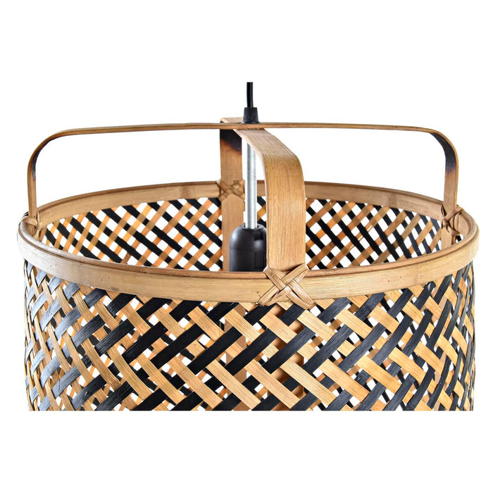 Ceiling Light DKD Home Decor Black Brown 220 V 50 W (36 x 36 x 48 cm)