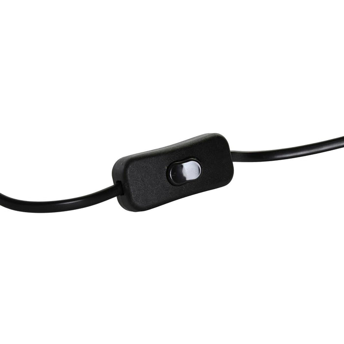 Desk lamp DKD Home Decor 25W Black Golden Men 220 V Modern (16 x 10,5 x 25 cm) (2 Units)