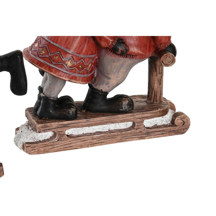 Christmas bauble DKD Home Decor Resin Reindeer (13 x 6 x 18 cm) (4 Units)