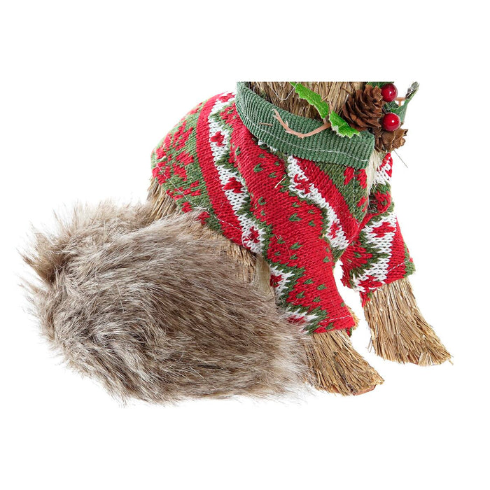 Christmas bauble DKD Home Decor Polyester (16 x 18 x 21 cm) (2 Units)