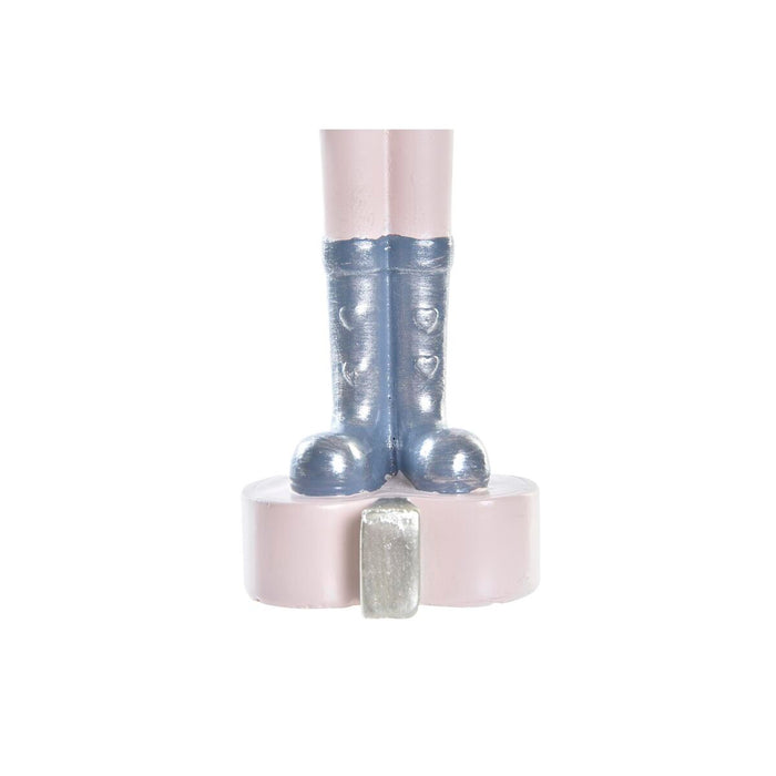 Christmas bauble DKD Home Decor Resin Nutcracker (4,5 x 4 x 17 cm) (2 Units)