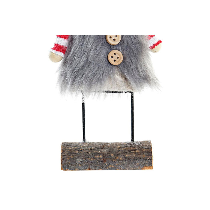 Christmas bauble DKD Home Decor Polyester Reindeer (8 x 5 x 23 cm) (2 Units)