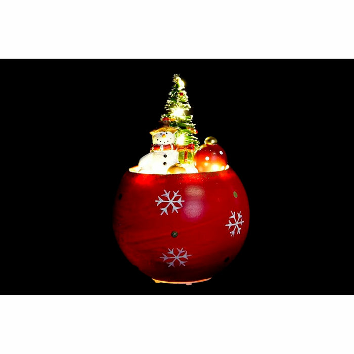 Christmas bauble DKD Home Decor MDF (8 x 8 x 11 cm) (3) (3 Units)