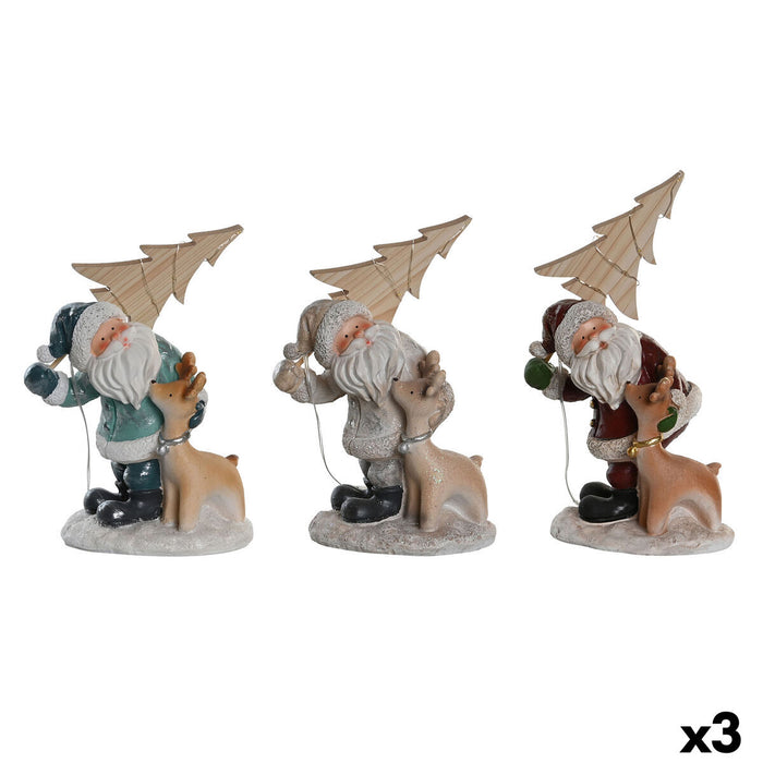 Christmas bauble DKD Home Decor Resin (18 x 11 x 23,5 cm) (3 Units)