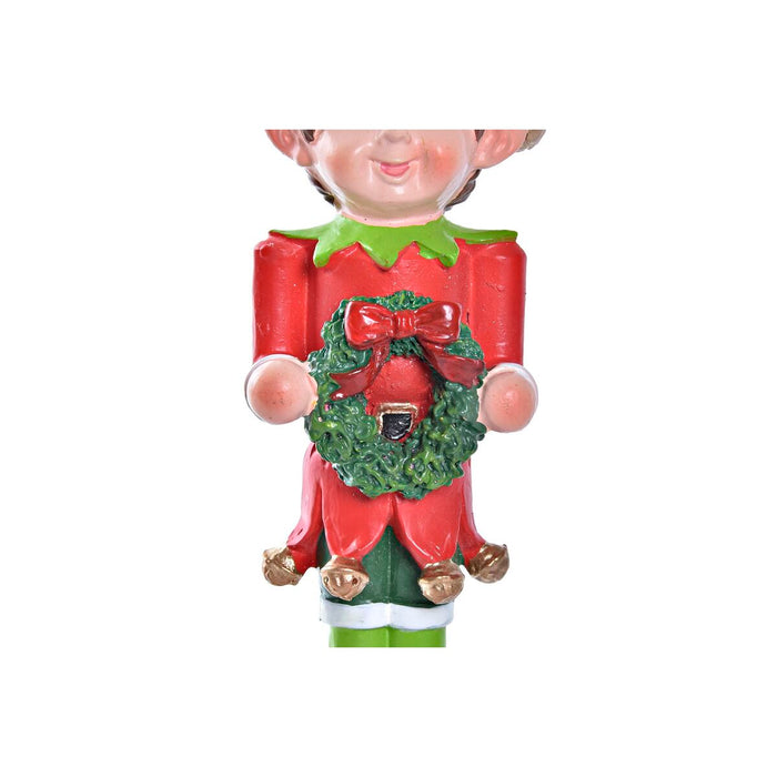 Christmas bauble DKD Home Decor Resin Elf (5 x 4 x 14 cm) (3 Units)