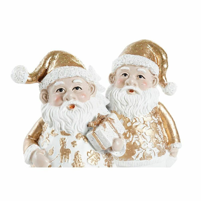 Christmas bauble DKD Home Decor Resin Father Christmas (8 x 6 x 13,5 cm) (2 Units)