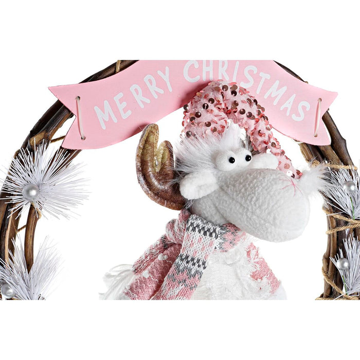 Christmas bauble DKD Home Decor Rattan (37 x 10 x 38 cm) (3 Units)