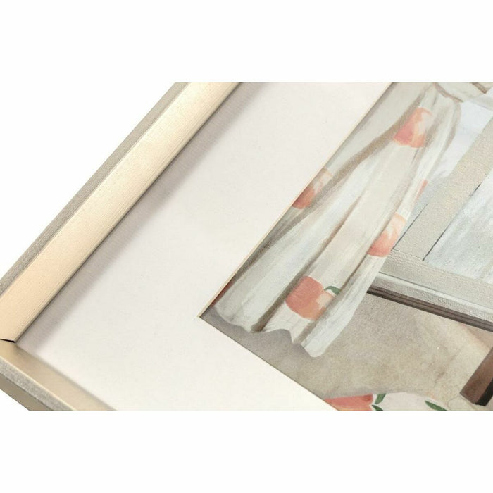 Canvas DKD Home Decor polystyrene Canvas 40 x 2 x 40 cm 42 x 2 x 42 cm