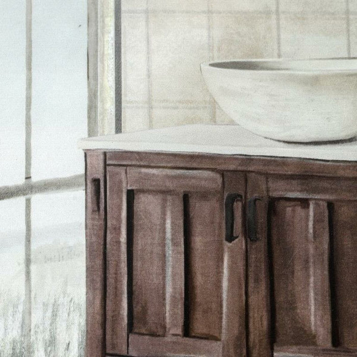 Canvas DKD Home Decor polystyrene Canvas 40 x 2 x 40 cm 42 x 2 x 42 cm