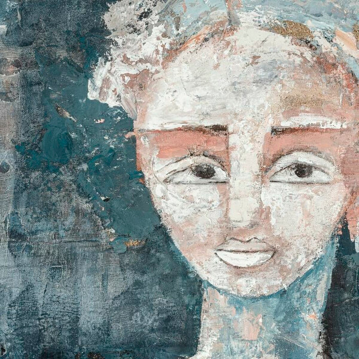 Canvas DKD Home Decor Pinewood Canvas 90 x 4 x 120 cm 90 x 3,7 x 120 cm