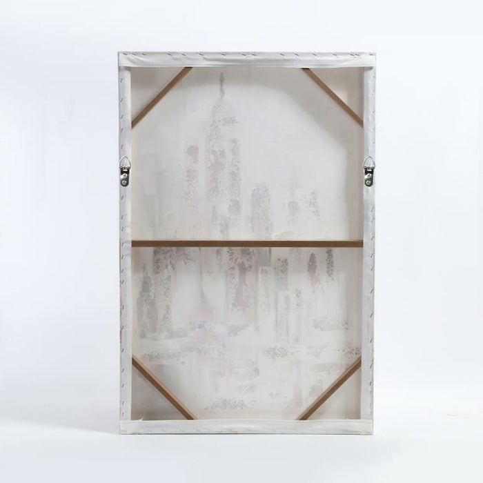 Canvas DKD Home Decor Canvas MDF Wood 90 x 3 x 60 cm 60 x 3 x 90 cm