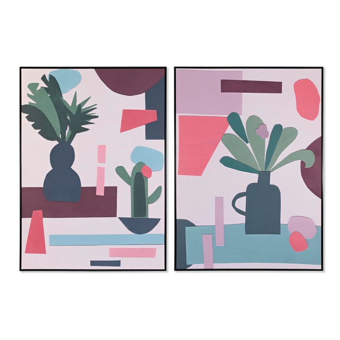 Canvas DKD Home Decor polystyrene Canvas 103 x 4,3 x 143 cm