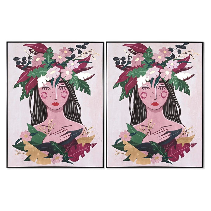 Canvas DKD Home Decor polystyrene Canvas 103 x 4,5 x 143 cm