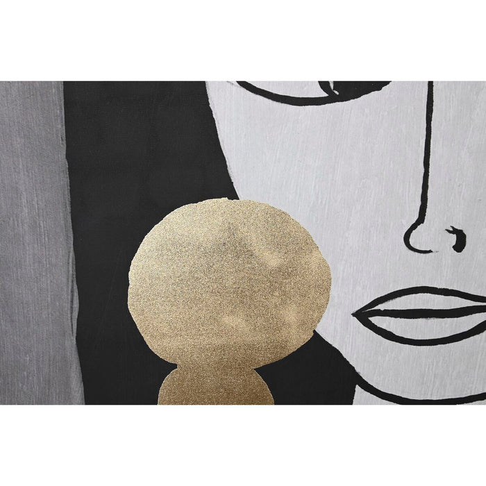 Canvas DKD Home Decor polystyrene Canvas 102,5 x 4,3 x 142,6 cm 103 x 4,5 x 143 cm