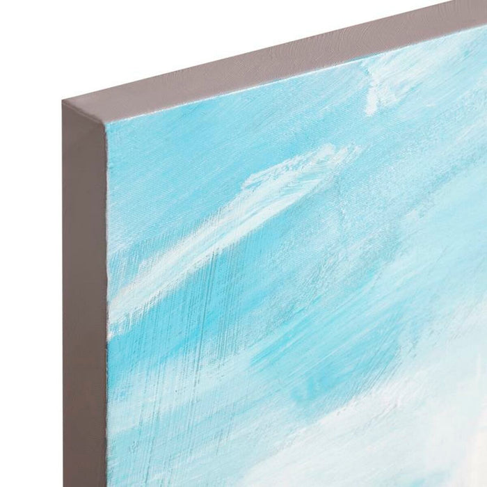 Canvas DKD Home Decor Pinewood Canvas 90 x 3,7 x 120 cm