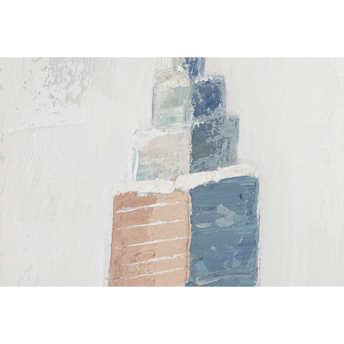 Canvas DKD Home Decor Pinewood Canvas 90 x 3,7 x 120 cm