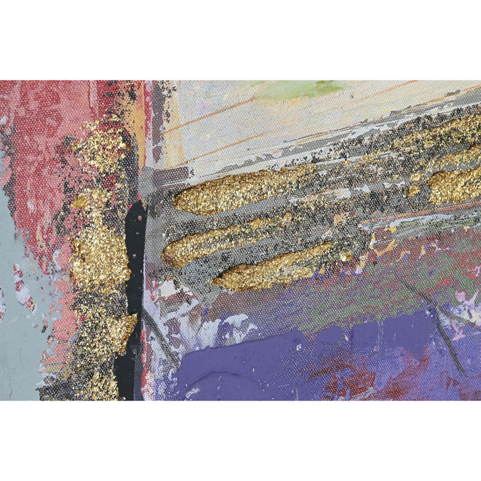 Canvas DKD Home Decor Canvas MDF Wood 60 x 3 x 90 cm 60 x 2,8 x 90 cm