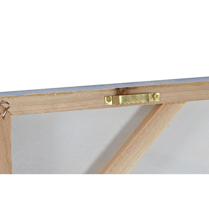 Canvas DKD Home Decor Canvas MDF Wood 70 x 3 x 100 cm