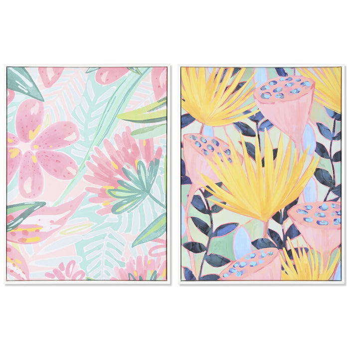 Canvas DKD Home Decor polystyrene Canvas 60 x 4 x 80 cm