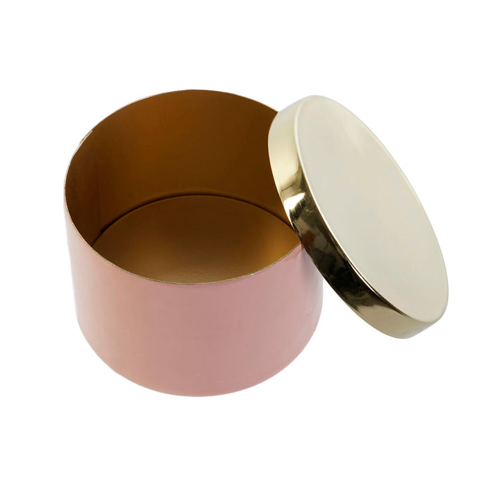 Jewelry box DKD Home Decor Green Coral Iron 13 x 13 x 9 cm (2 Pieces) (2 Units)