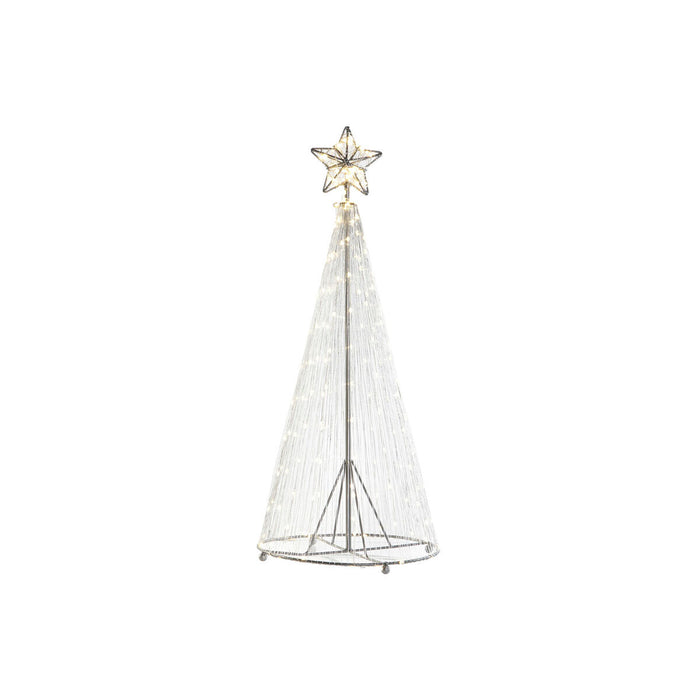 Christmas Tree DKD Home Decor Silver Metal 25 x 25 x 60 cm