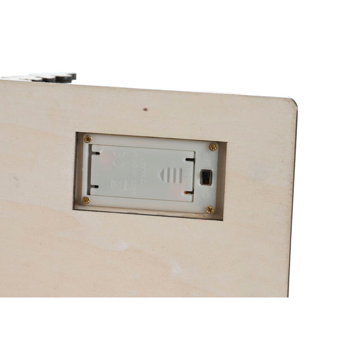 Christmas bauble DKD Home Decor Red Light Pink 23,5 x 11 x 20,5 cm (2 Units)