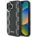 DKNY Checkered Pattern Magsafe iPhone 16 Case - Black - Cell phone cases and covers<<<HurtelXML