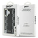 DKNY Checkered Pattern Magsafe iPhone 16 Plus Case - Black - Cell phone cases and covers<<<HurtelXML