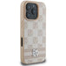 DKNY Checkered Pattern & Printed Stripes iPhone 16 Pro Case - Pink - Cell phone cases and covers<<<HurtelXML