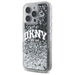 DKNY DKHCP16XLBNAEK iPhone 16 Pro Max 6.9’’ black/black hardcase Liquid Glitter Arch Logo - Cell phone cases